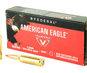 Federal American Eagle 224VLK 75gr TMJ Ammunition