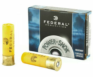 Federal Power-Shok Ammunition 20 Gauge 2.75 MX #3 Buckshot 5rd
