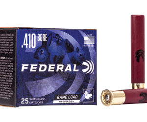 Federal Game-Shok High Brass Ammunition 410GA 3 inch #4 25rd