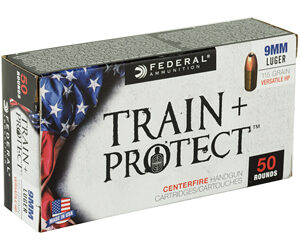 Federal Train/Protect Ammunition 9mm 115gr VHP 50rd