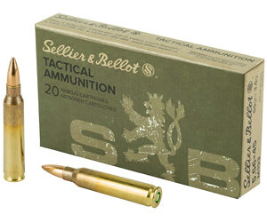 Sellier & Bellot 556NATO 55gr FMJ Ammunition 20rd