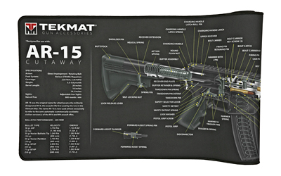 TekMat AR-15 Ultra Premium Gun Cleaning Mat Includes Microfiber