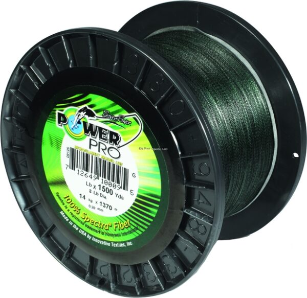 Power Pro 21100201500E Spectra Braided Fishing Line 20lb 1500yd