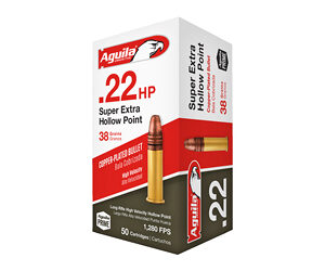 Aguila Ammunition .22LR 38gr Hollow Point 50rd