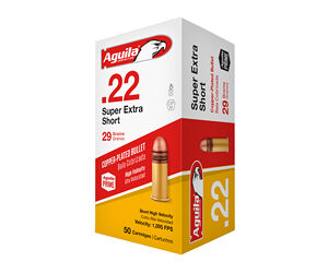 Aguila Super Extra Ammunition 22 Short 29gr 50rd