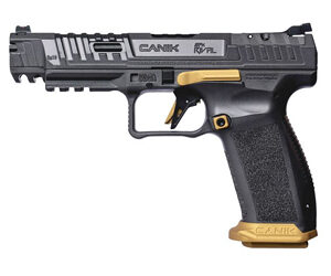 Canik SFX Rival 9mm 5" 18rd Gray Gold 2 Magazines