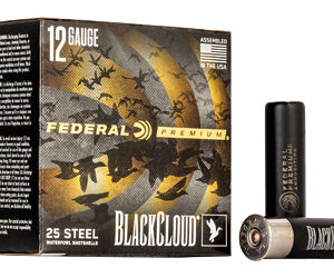 Federal Premium Ammunition Black Cloud 12 Gauge 3.5 Inch #3 1.5oz Steel 25rd