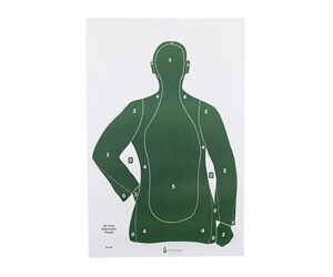 Action Target B-21E Green 100 Pack