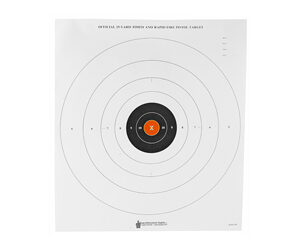 Action Target Orange Center Paper 100 Pack