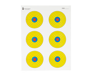 Action Target Bright 6 Bullseye Targets 100 Pack