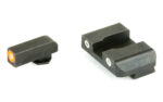 AmeriGlo Tritium Front & Rear Sight Set for Glock 17/19 - Orange