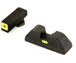 Ameriglo Cap Set Green/Yellow for Glock 42/43 Shooting Sights