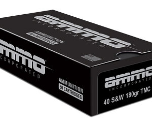 Ammo Inc 40 S&W 180gr Total Metal Case 50rd
