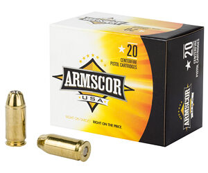 Armscor 45ACP 230gr JHP Ammunition 20rd