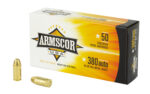 Armscor Ammunition 380ACP 95gr FMJ 50rd