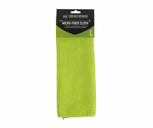 BREAKTHRU MICROFIBER TOWEL 2PK GR