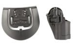 Blackhawk SERPA CQC Belt/Paddle Holster for Heckler & Koch VP9, Right Hand, Black