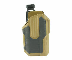 Black/Tan Left Hand BH Omnivore Surefire X300A Holster