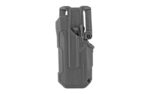 Blackhawk T-Series Level 2 Duty Holster for Glock 17 with Streamlight TLR-7, Left Hand, Black