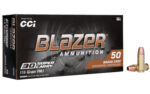 Blazer Ammunition 30SC 115gr FMJ 50rd