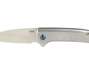 CRKT Delineation Silver 2.94" Plain Edge Knife