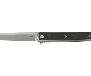 CRKT SEIS Black 3.32" Plain Edge Folding Knife