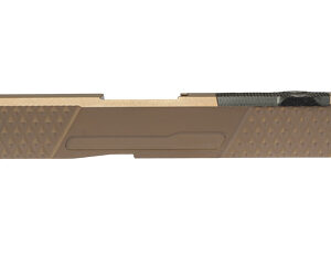 Grey Ghost Precision Slide for Glock 43 with RMS-C Cut Version 2 - Flat Dark Earth (FDE)