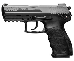 HK P30 9MM 3.85" 10RD V1 LT LEM NS
