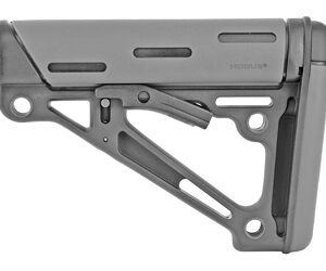 Hogue AR-15 Collapsible Buttstock, Minimalist Space Gray