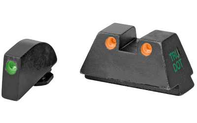 Meprolight Tru-Dot Suppressor Sight for Glock - Green/Orange-img-0