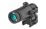 MeproLite MX3T Magnifier with Tactical Flip Mount, Black