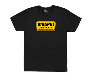 MAGPUL EQUIPPED TSHRT BLK LRG