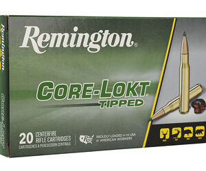 Remington 30-06SPRG 165gr CL Tipped Ammunition 20rd