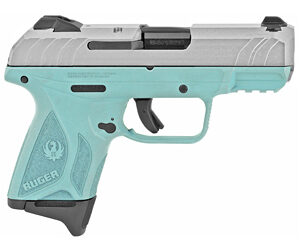 Ruger Security 9 Compact 9mm 3.42" Turquoise Silver 10rd