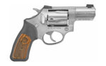 Ruger SP101 357 Magnum 2.25 5RD Stainless Steel Rubber