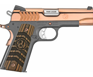 Ruger SR1911 9mm 4.25 inch 9RD Black/Rose Gold