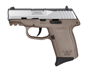 SCCY CPX-2 Two Tone Dark Earth Grey Gen 3 9MM 3.1" 10RD