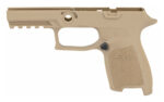 Sig Grip Module for P320C 9mm/40 S&W, Medium Size, Coyote Brown