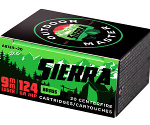 Sierra OTDMST Ammunition 40SW 180gr JHP 20rd