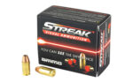 Streak 380 Auto 90gr XTP JHP Ammunition 20rd
