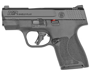 S&W Shield Plus 9mm No Thumb Safety 10-Round Black 10lbs