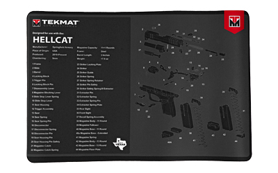 TEKMAT PISTOL MAT SPRNGFLD HELLCAT-img-0