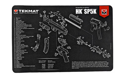 TEKMAT PISTOL MAT H&K SP5K-img-0