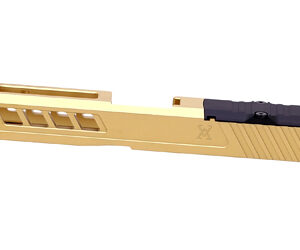 True Precision Slide for Glock 19 Gen 3 with RMR Cut, Gold Finish