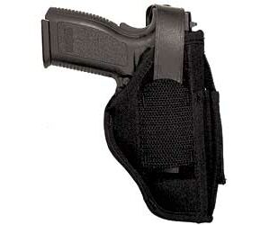 UM Ambidextrous Hip Holster with Pouch Size 15 Black