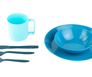 UST PACKWARE DISH SET BLUE