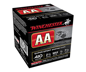 Winchester AA Sport Ammunition 410 Gauge 2.5" #7.5 25rd