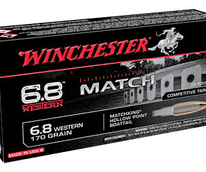 Winchester 6.8 Western Match HP 170gr 20rd Ammunition