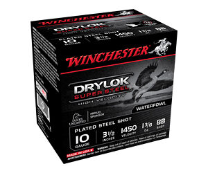 Winchester Drylok Steel High Velocity 10GA 3.5" BB 25rd Ammunition