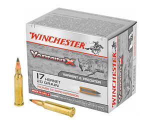 Winchester 17 Hornet 20gr Varmint XP Ammunition 20rd
